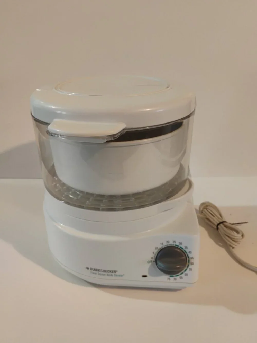 Black & Decker Flavor Scenter Handy Steamer HS800 Type 1 Food Steam Cooker Rice